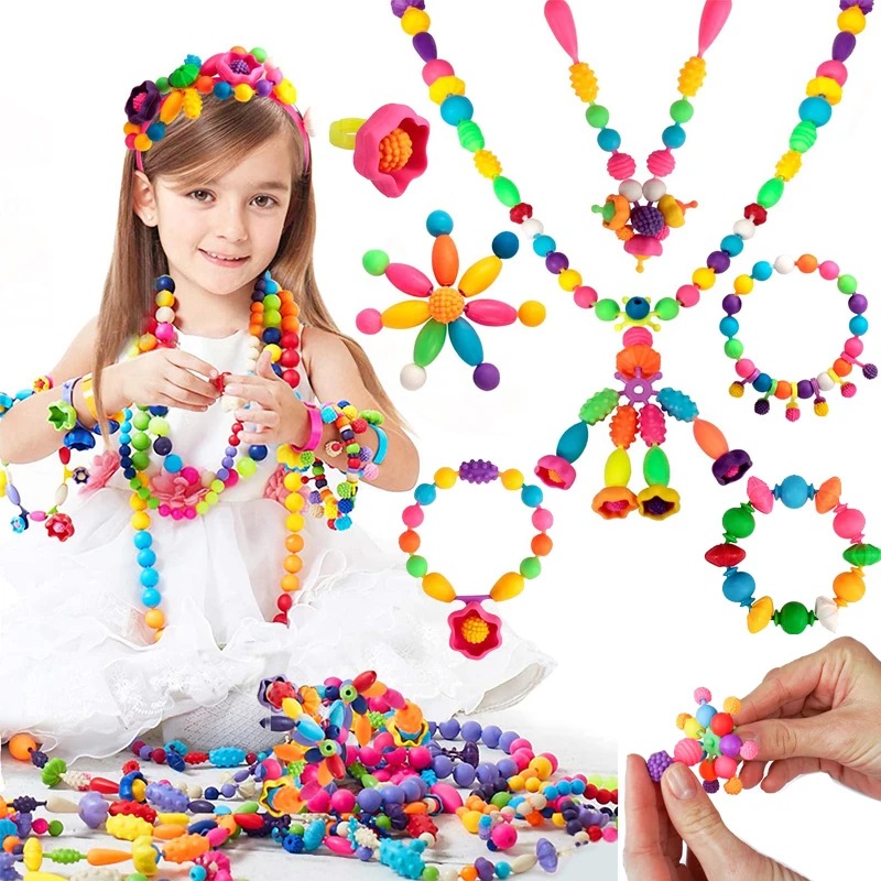 Jewelry Making For 5 Year Old - 188-608 pçs pop contas crianças meninas