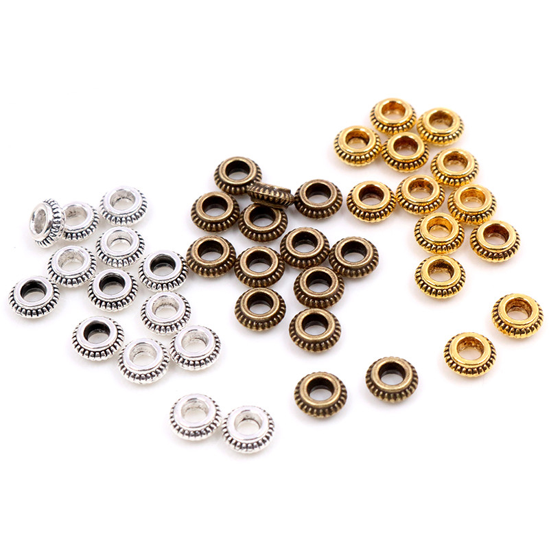 Eyepin Ball End - 50 pçs/lote ouro antigo banhado a