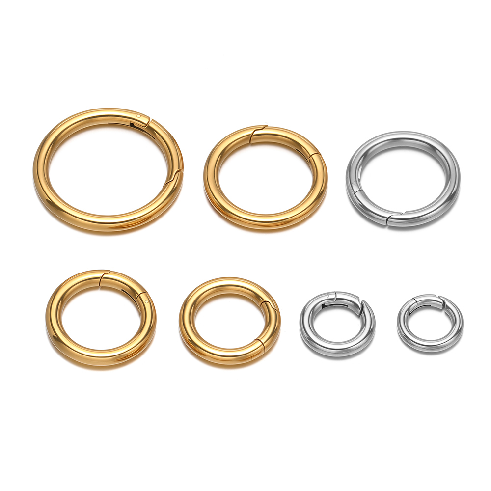Jewelry Making Accessories - 2 pçs/lote fechos de mola redonda