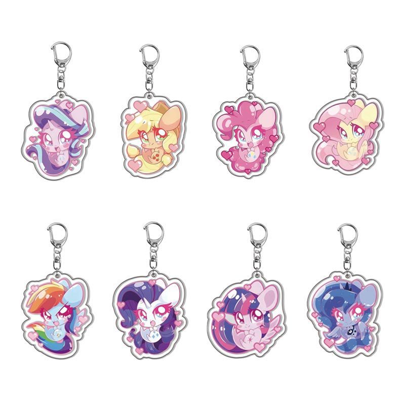 Jewelry Making Resin - Chaveiro de Acrílico My Little Pony