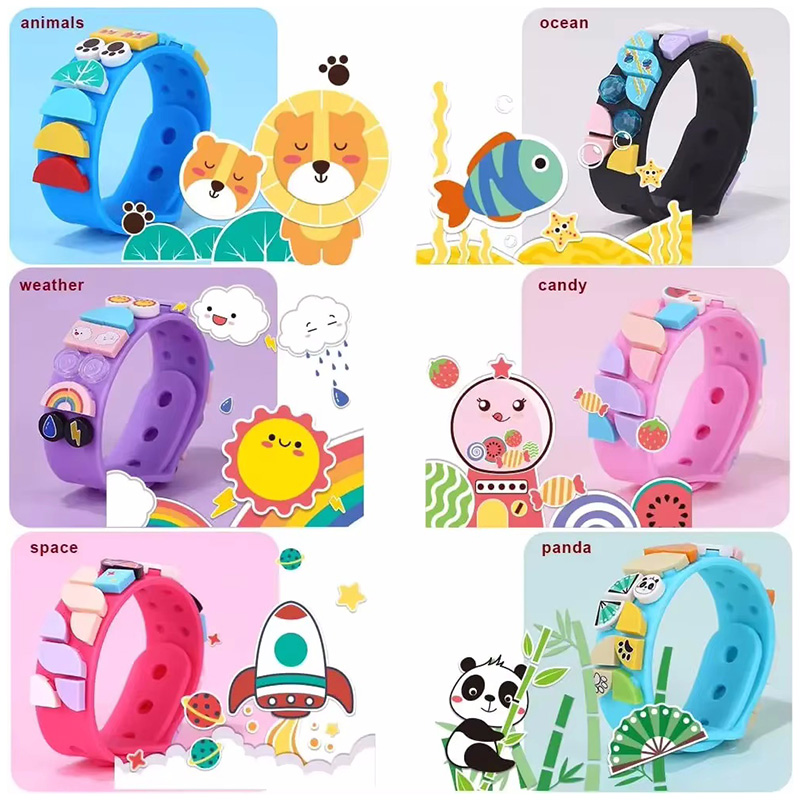 Jewelry Making For Kids - 6 pçs/set crianças blocos de construção
