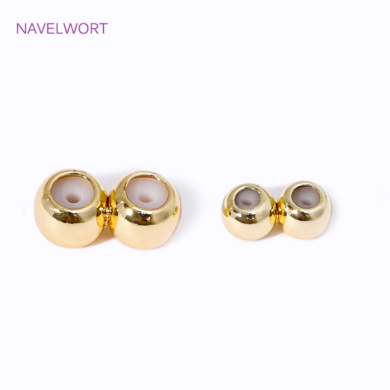Eyepin Ball End - 14k banhado a ouro ajuste posicionamento