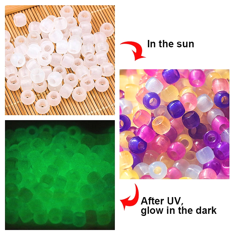 Jewelry Making For 5 Year Old - Contas de acrílico reativas UV de