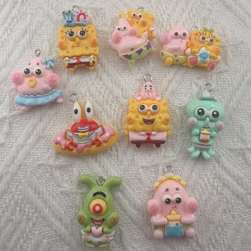 Jewelry Making Accessories - 10 peças de pingente de resina