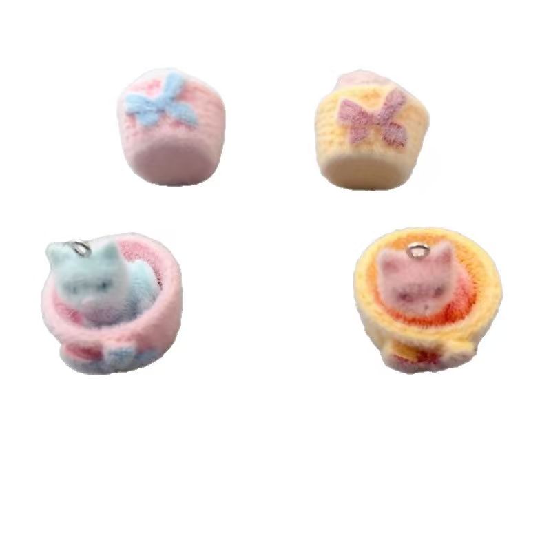4 peças de pingente de gato em - Jewelry Making Accessories avaliação e preço