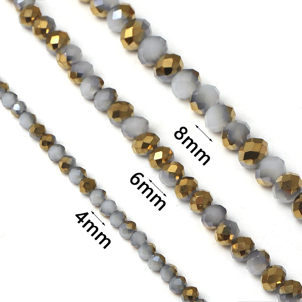 Contas de cristal facetadas de - Jewelry Making For Beginners avaliação e preço