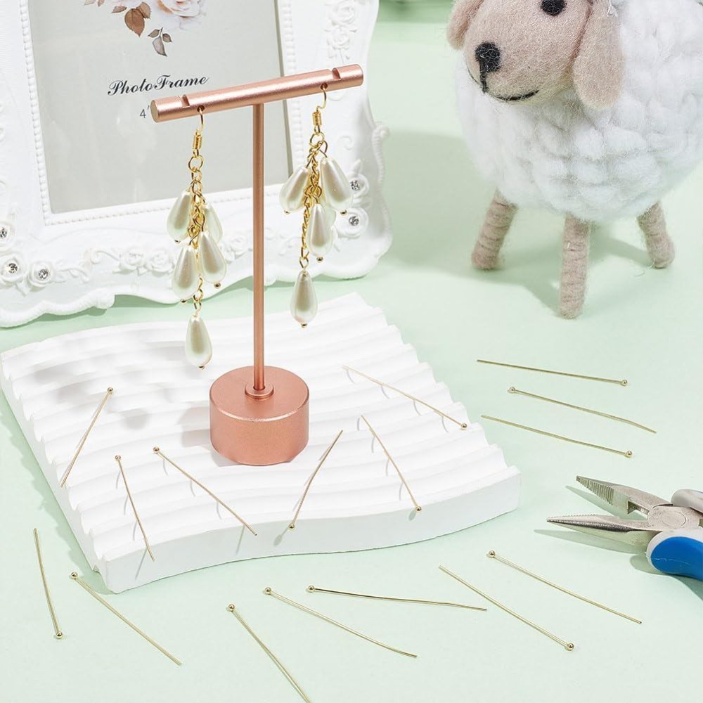 100 Peças de Alfinetes de Cabe - Eyepin Ball End avaliação e preço