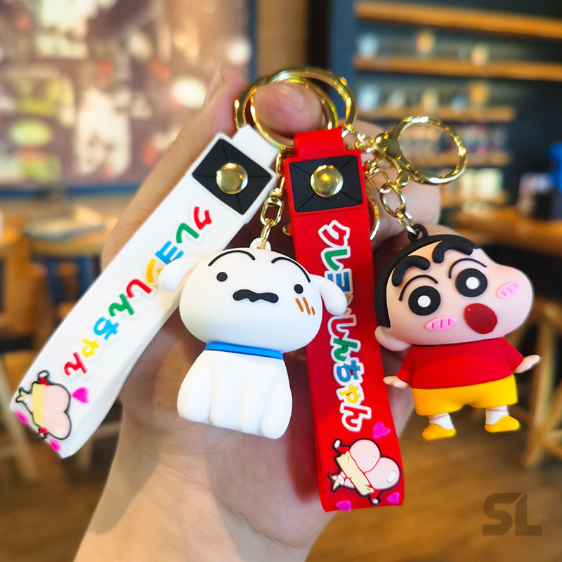 Crayon shin chan anime figuras - Jewelry Making For Kids avaliação e preço