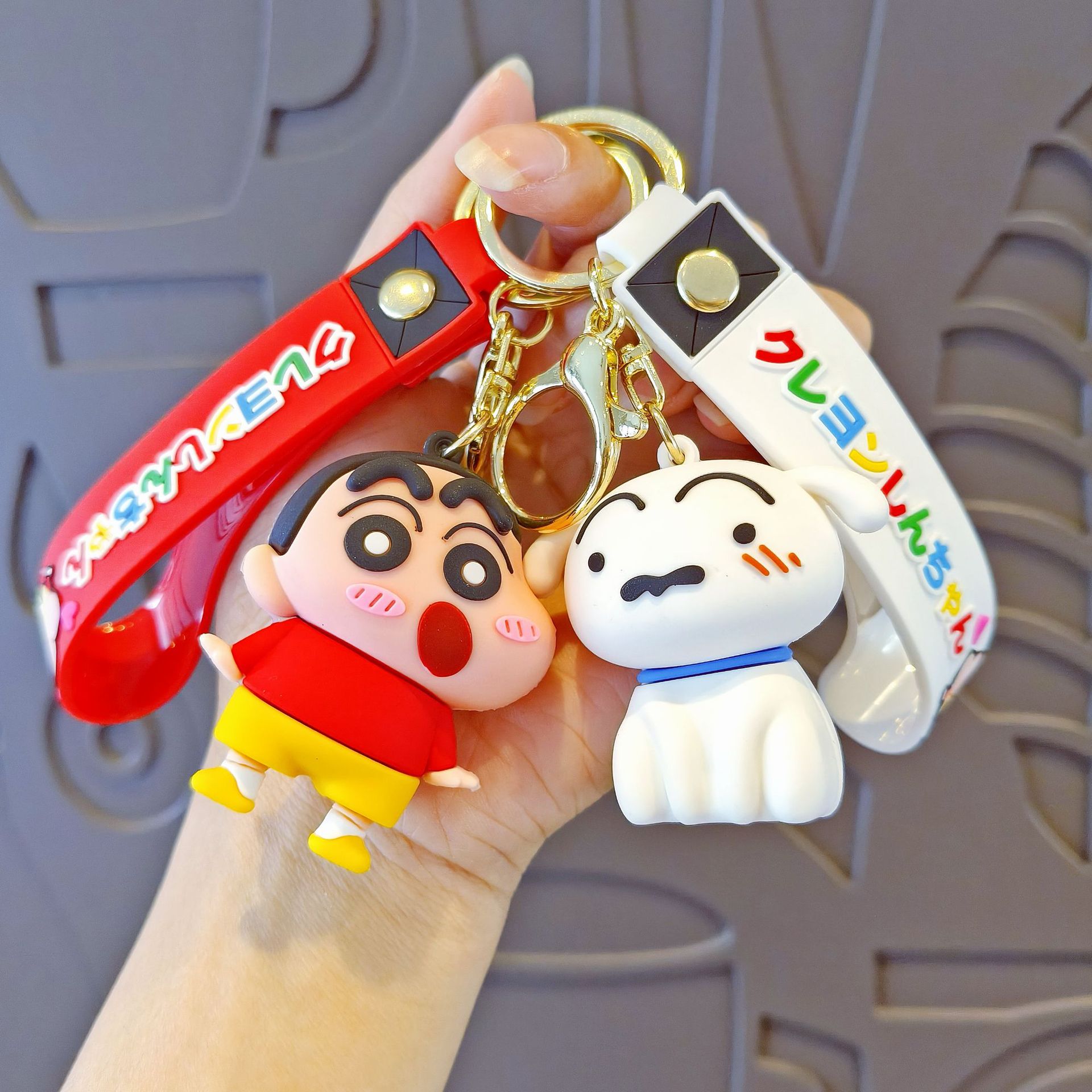 Crayon shin chan anime figuras - Jewelry Making For Kids avaliação e preço
