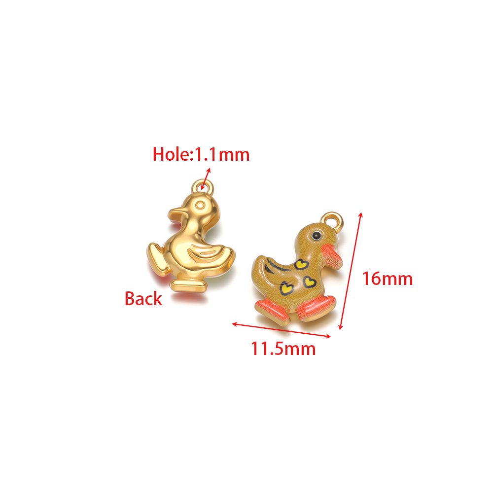 4 peças de Pingentes de Pato e - Jewelry Making For Kids avaliação e preço
