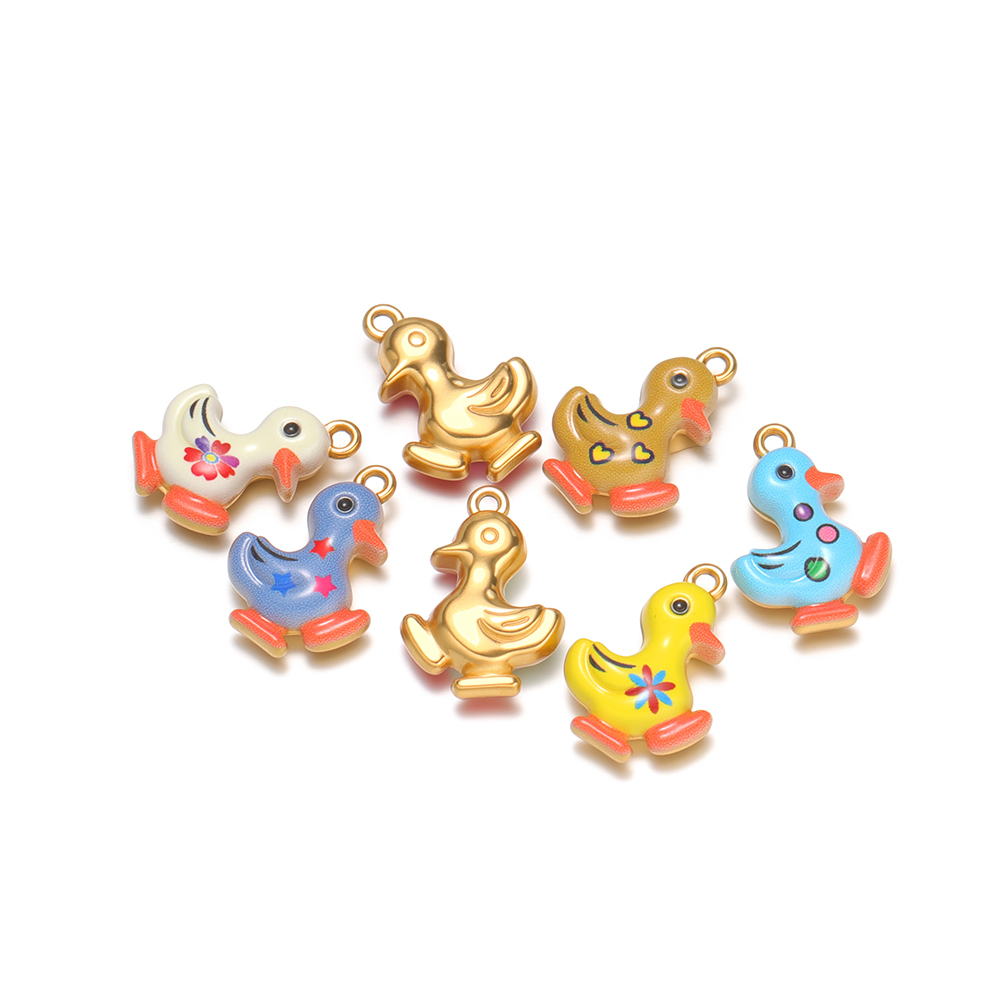4 peças de Pingentes de Pato e - Jewelry Making For Kids avaliação e preço