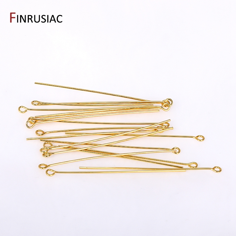 50 Peças/lote Pinos de Metal B - Eyepin Ball End avaliação e preço