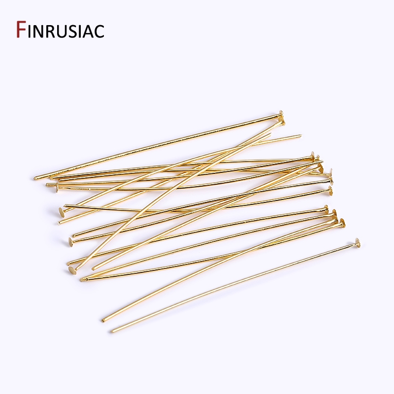 50 Peças/lote Pinos de Metal B - Eyepin Ball End avaliação e preço