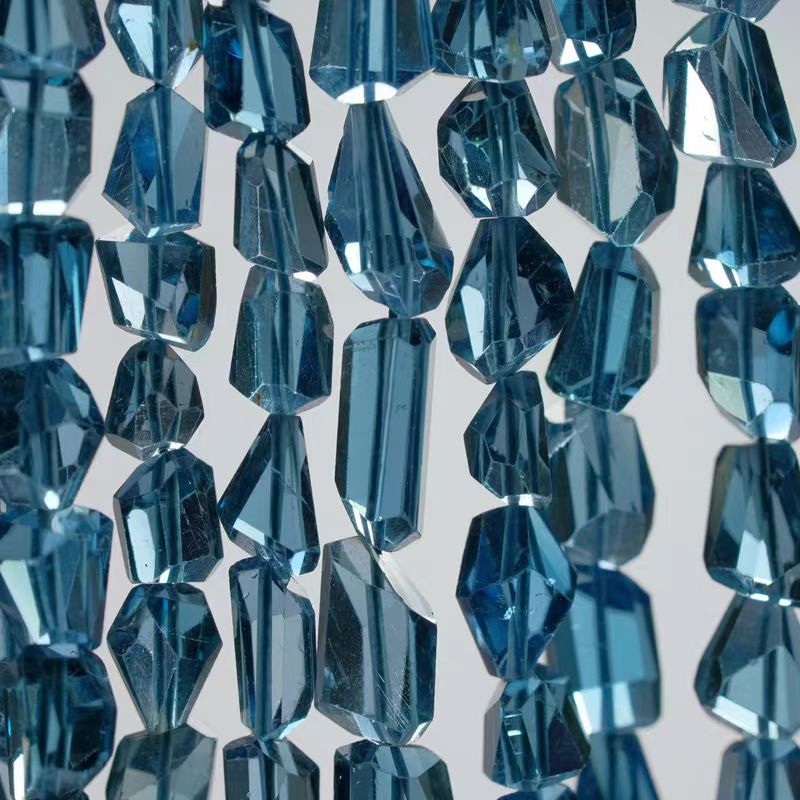 Contas Soltas de Topázio Azul  - Jewelry Making In London avaliação e preço