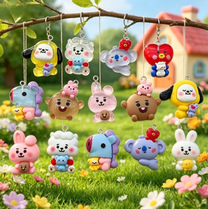 7 peças de pingentes de resina - Jewelry Making Designs avaliação e preço