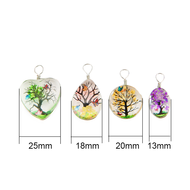 5 pçs árvore colorida cristal  - Jewelry Making For Beginners avaliação e preço