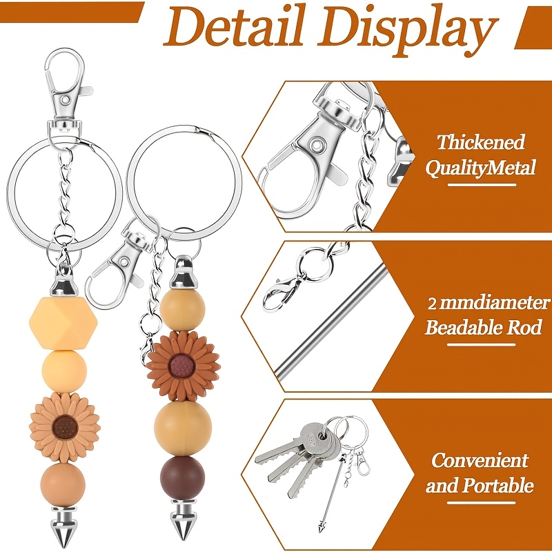 Kit de Chaveiros Criativos par - Jewelry Making For 5 Year Old avaliação e preço