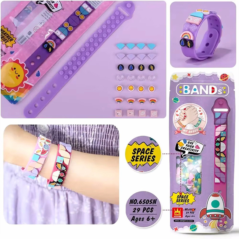 6 pçs/set crianças blocos de c - Jewelry Making For Kids avaliação e preço