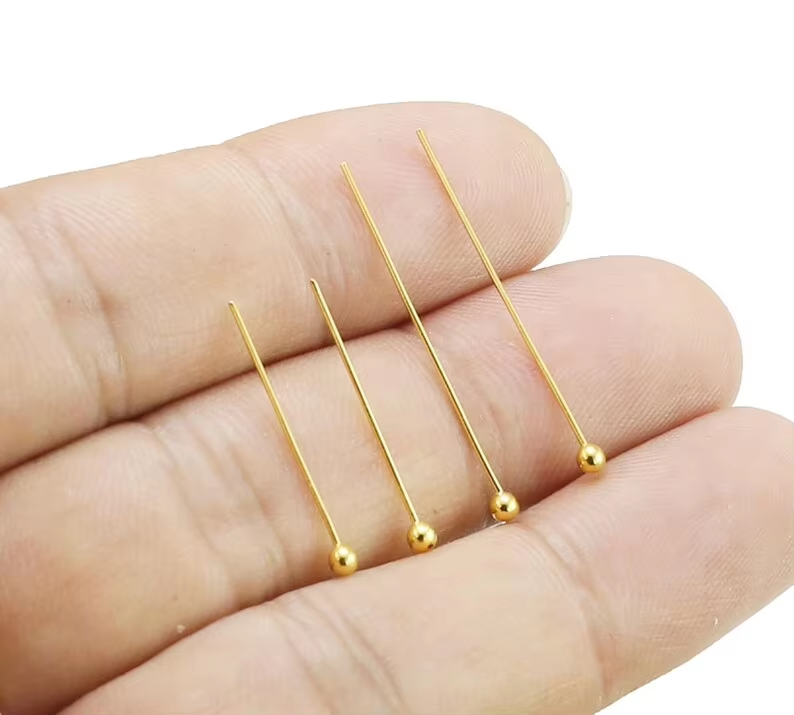 100 peças pino de cabeça esfér - Eyepin Ball End avaliação e preço
