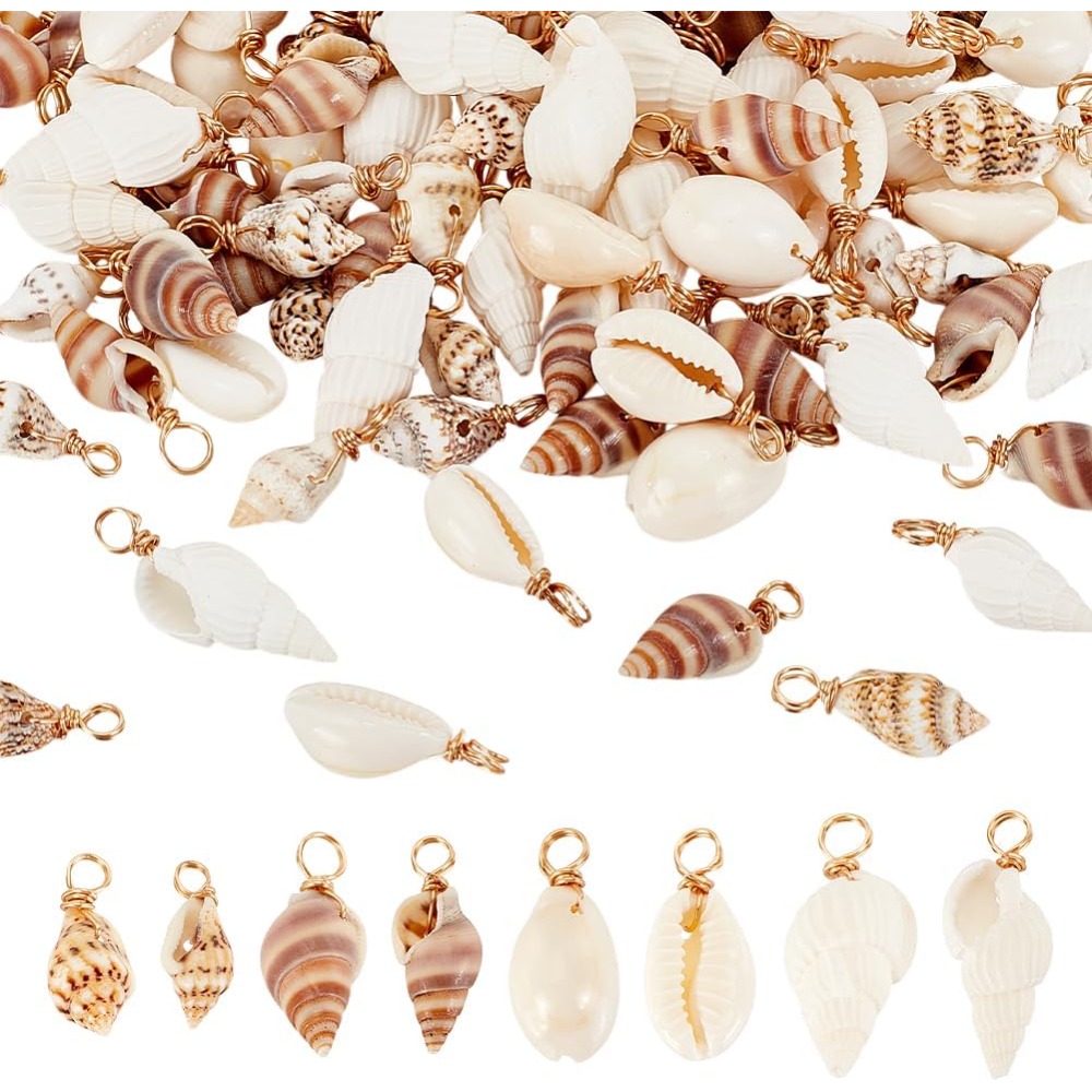 100 pçs 4 estilos encantos de  - Jewelry Making For Beginners avaliação e preço