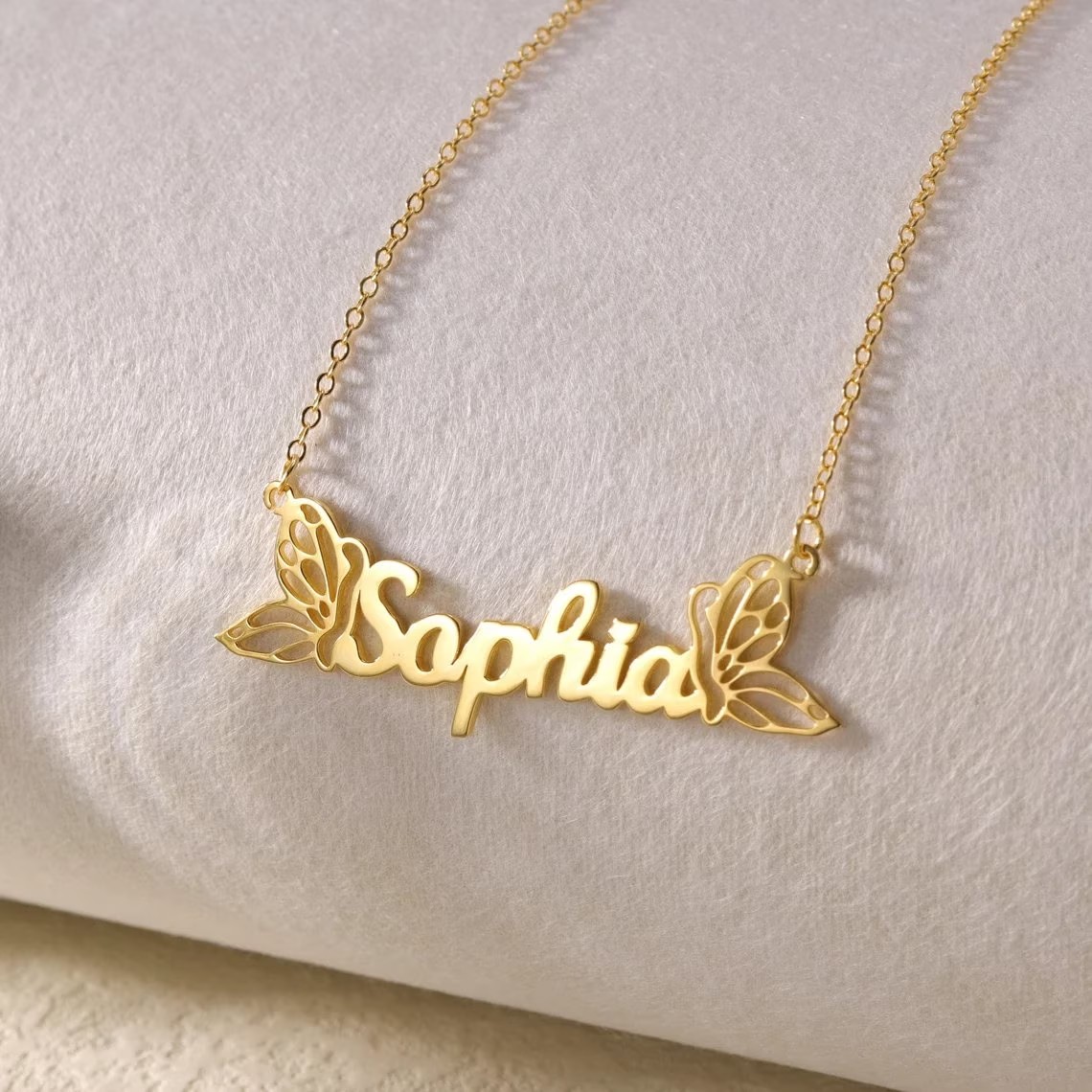 Colar de borboleta com nome pe - Jewelry Making For Kids avaliação e preço