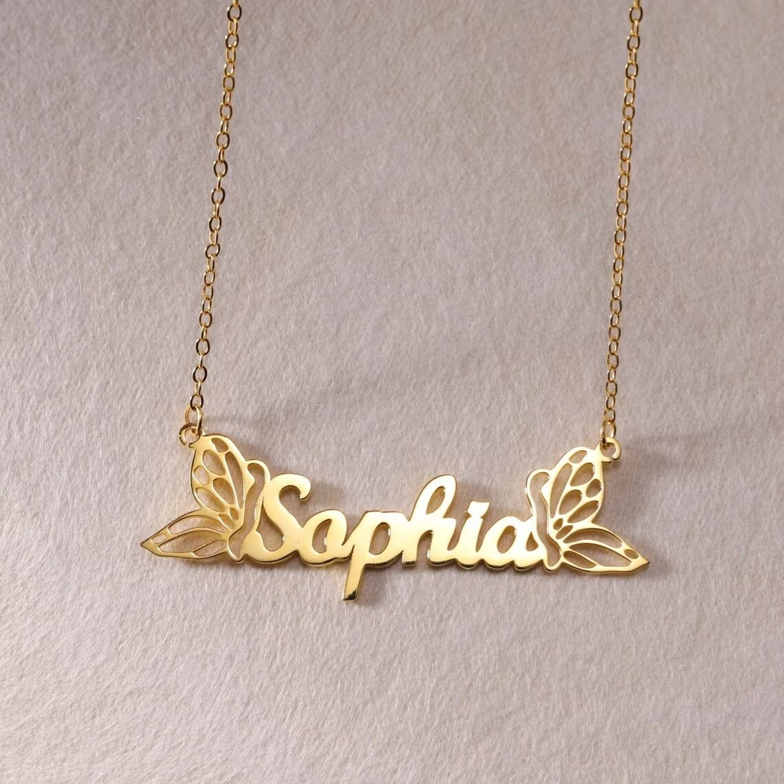 Colar de borboleta com nome pe - Jewelry Making For Kids avaliação e preço