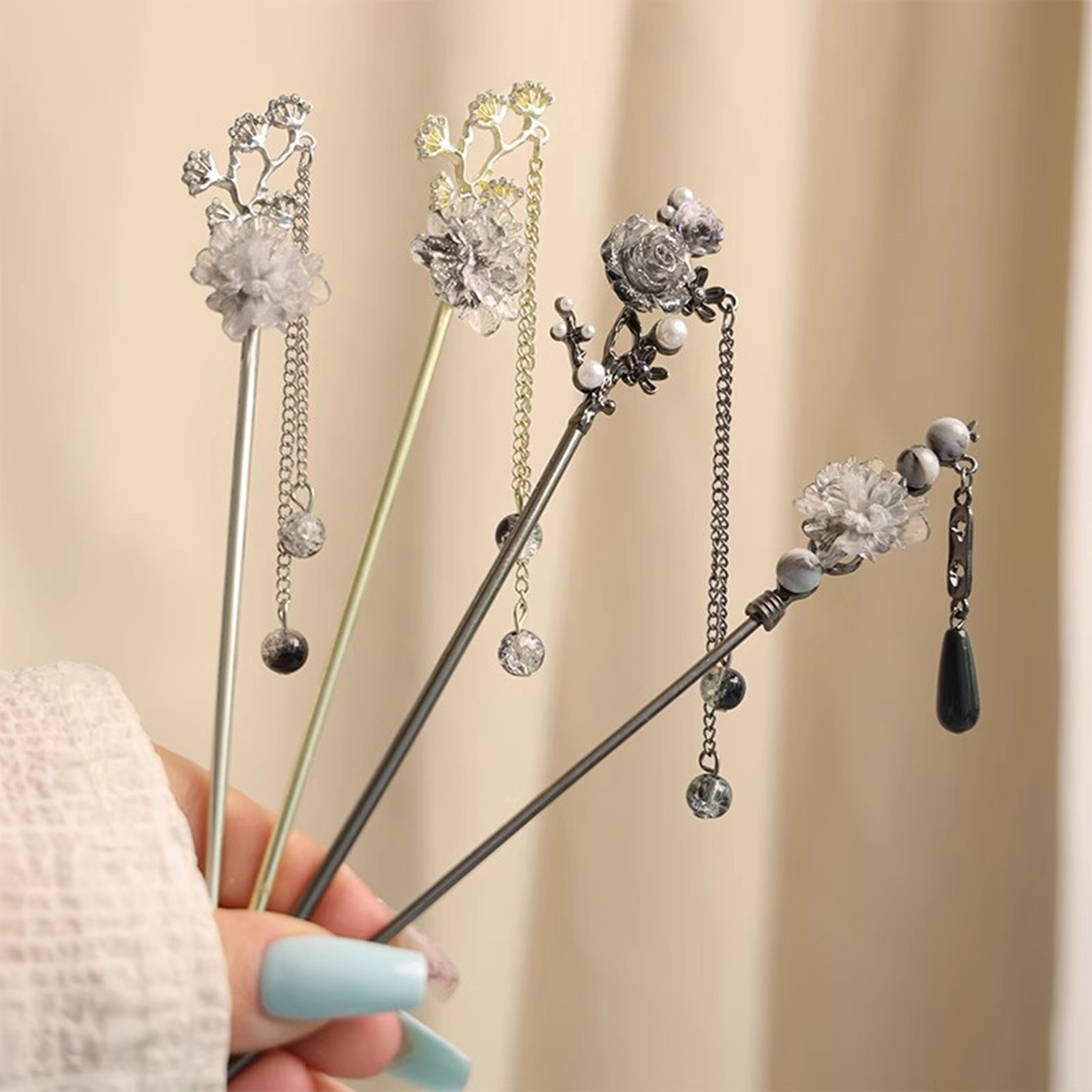 Elegantes Grampos de Cabelo em - Jewelry Making Accessories avaliação e preço