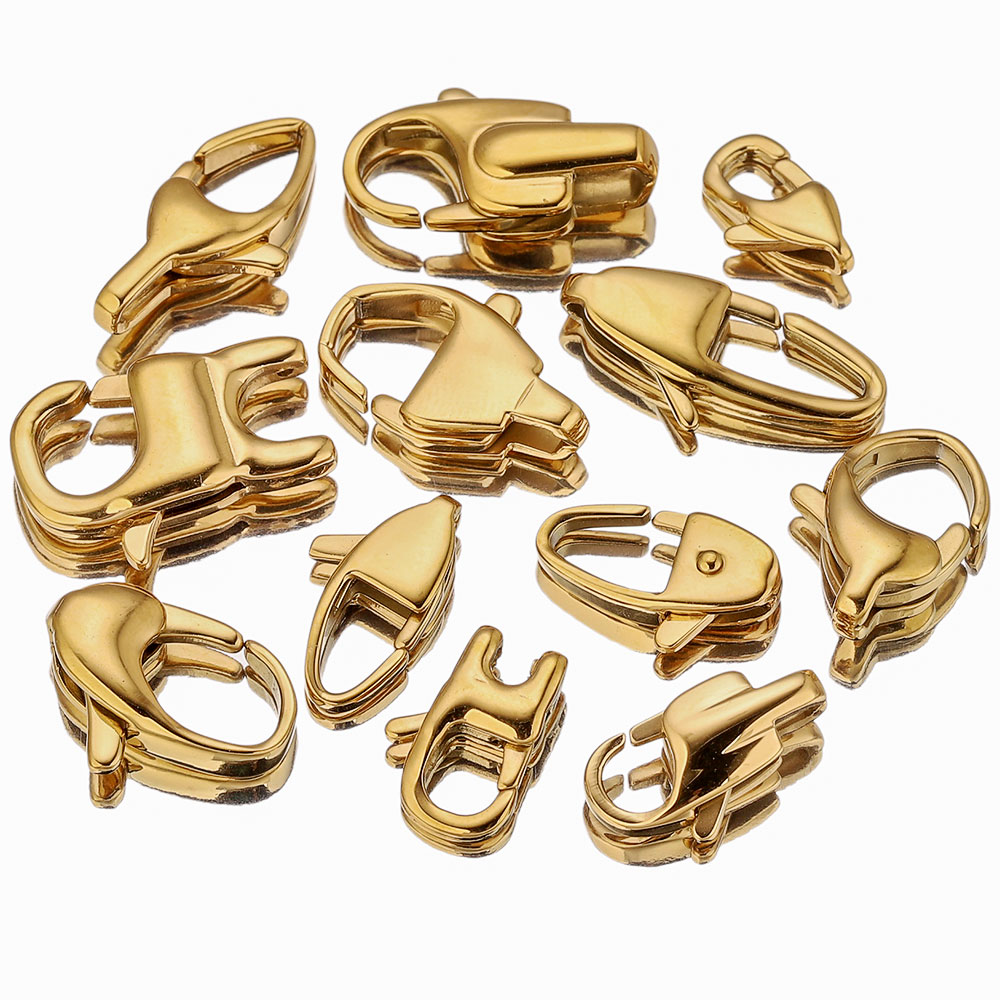 2 Peças de Fechos de Aço Inoxi - Jewelry Making Designs avaliação e preço