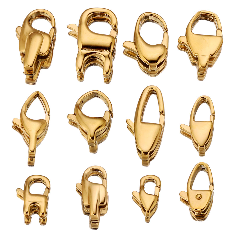 2 Peças de Fechos de Aço Inoxi - Jewelry Making Designs avaliação e preço