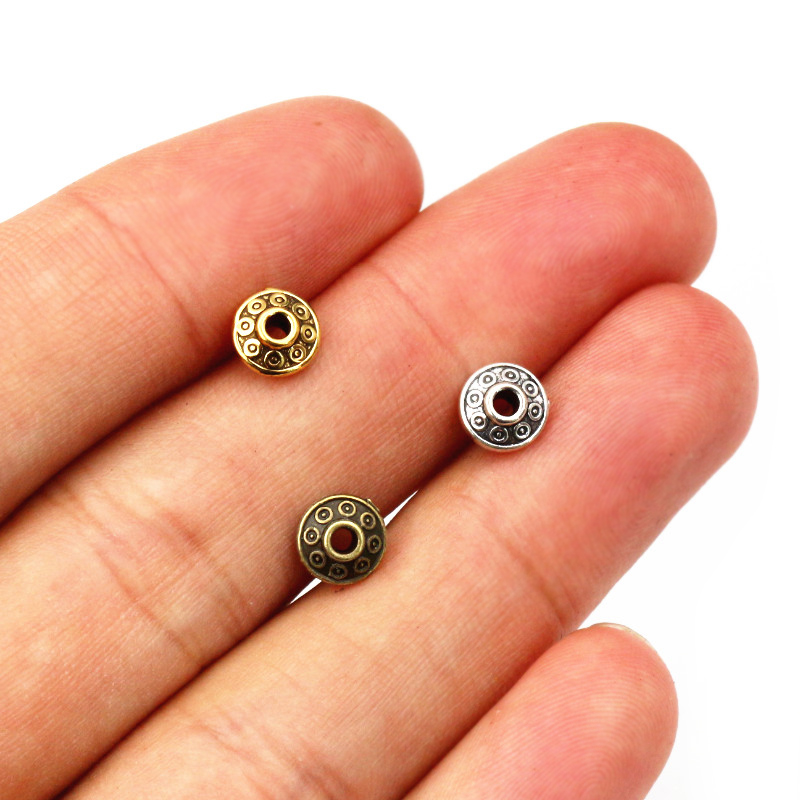 100 peças 6x6x3.5mm bronze ant - Eyepin Ball End avaliação e preço